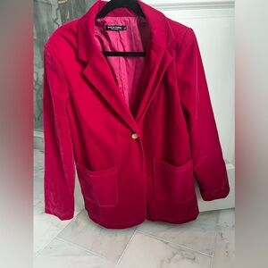 SHEIN velvet suit jacket never worn